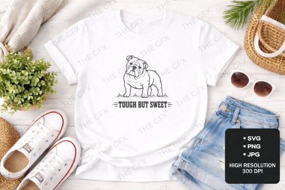 Bulldog Design – Tough but Sweet Art: A Graphic Asset for Modern Branding