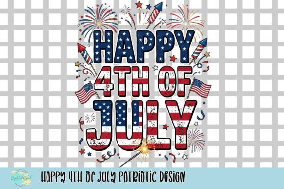Elevate Your Projects with This Festive Patriotic Design