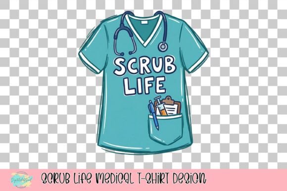 Scrub Life Design: Infusing Professional Identity with Playful Visuals