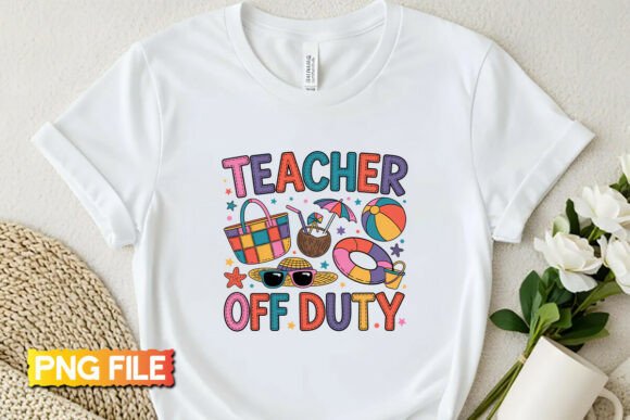 Teacher Off Duty Summer Club PNG: A Designer's Guide