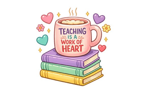 Teaching Work of Heart Coffee Design: A Creative Asset